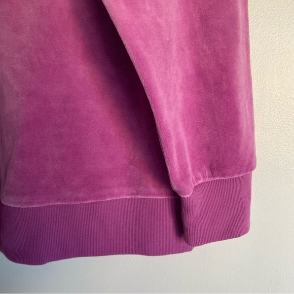 *DONATED* WILD FABLE NWOT Quarter Zip Velour Tunic Sweatshirt - Purple - Picture 10 of 14